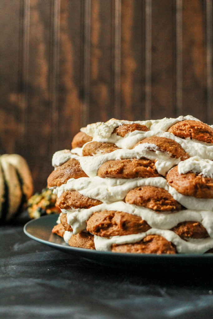 Pumpkin Spice Icebox Cake