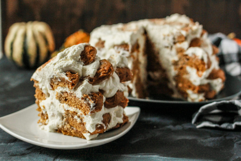 Pumpkin Spice Icebox Cake