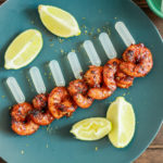 Tequila Lime Shrimp with Margarita Pipettes