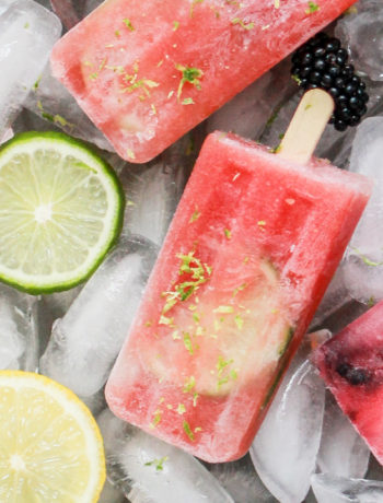 Boozy popsicles