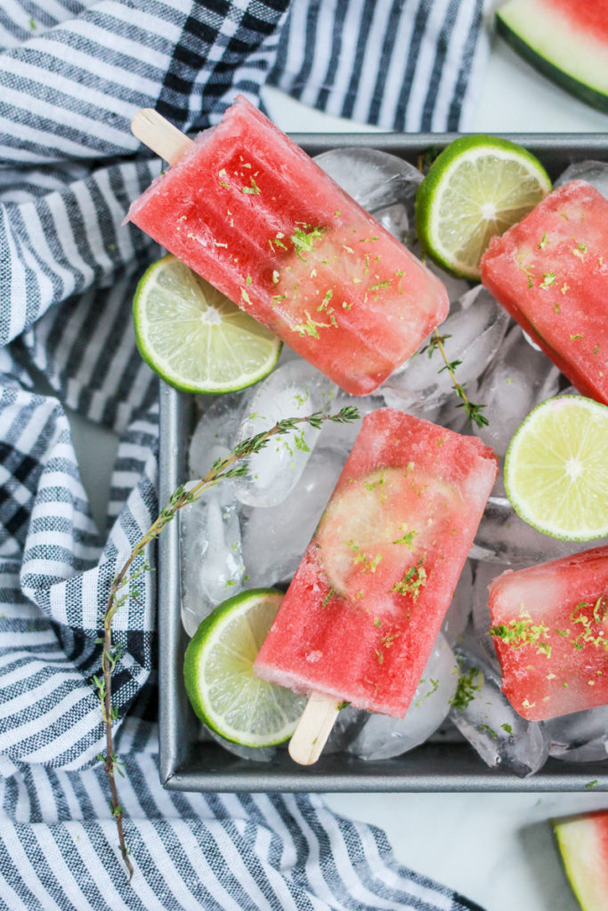 Watermelon Basil Margaritas