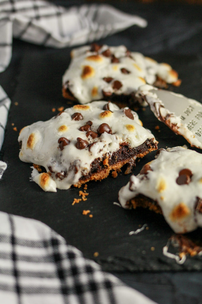 smores brownie bars