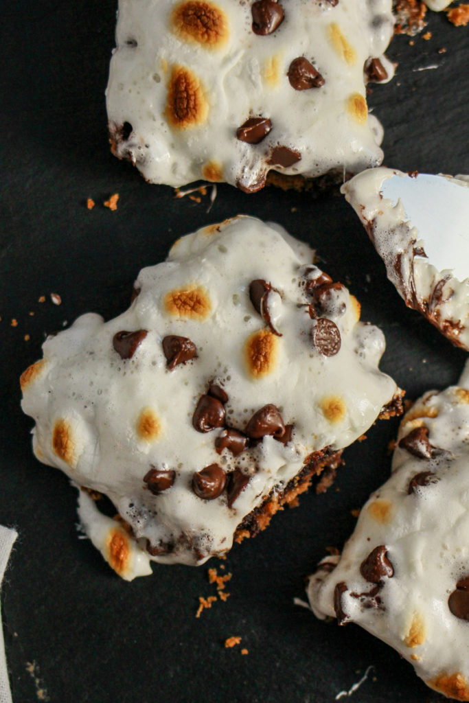 smores brownie bars