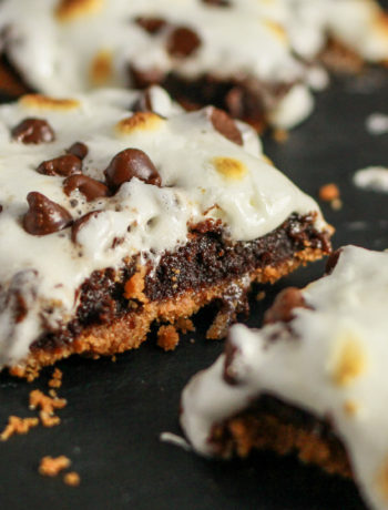 smores brownie bars