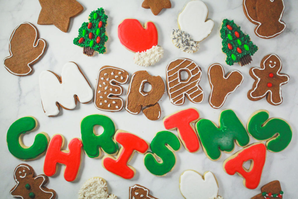 Christmas Cookie Board