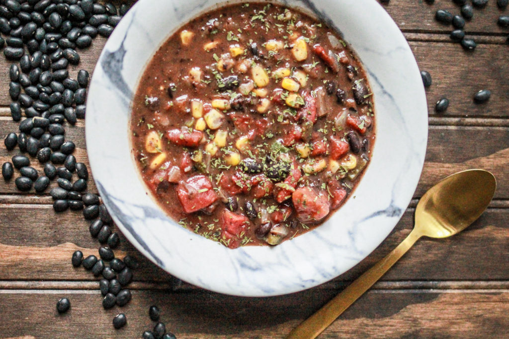 black bean soup