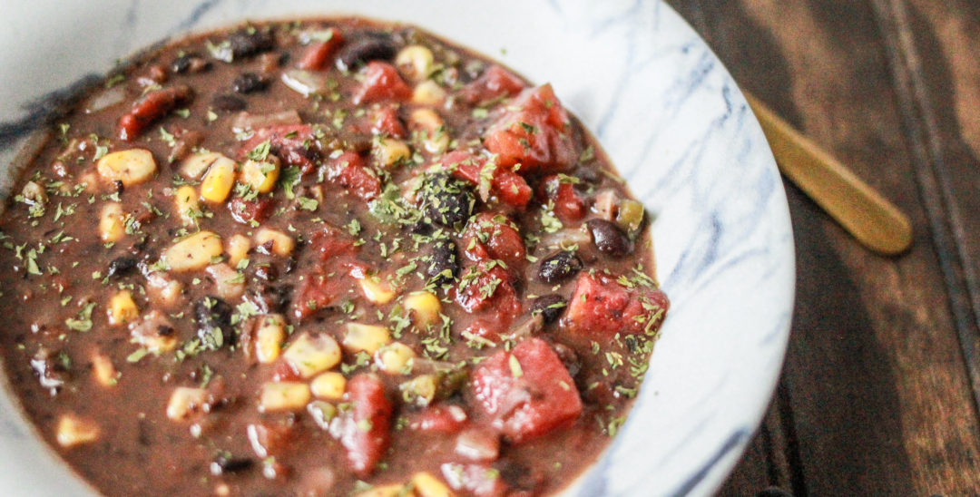 black bean soup