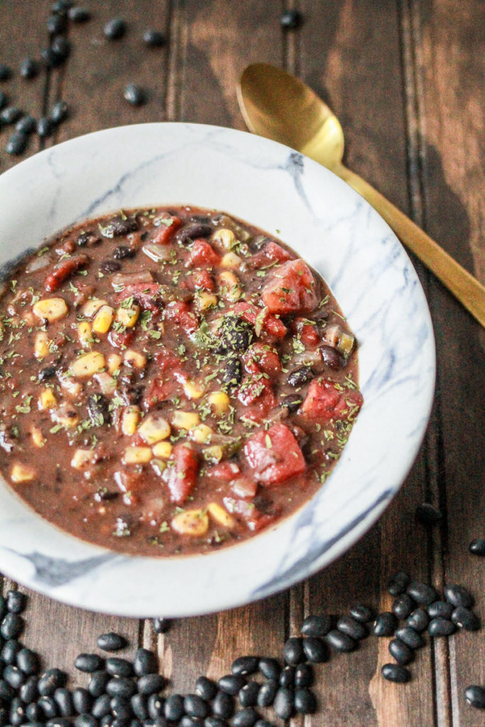 black bean soup