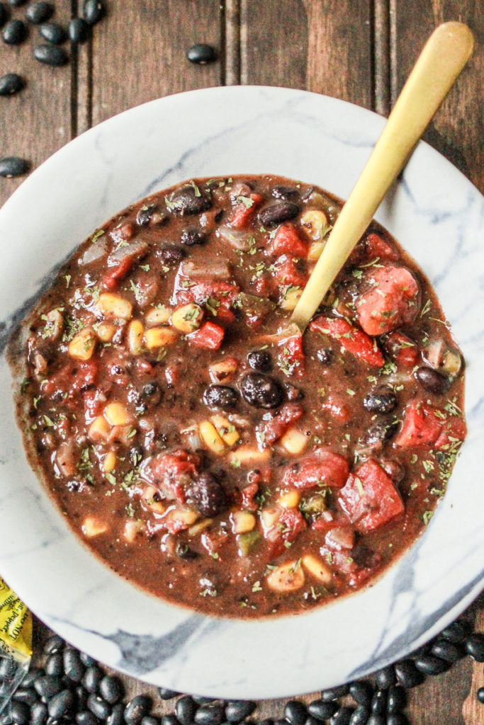 black bean soup