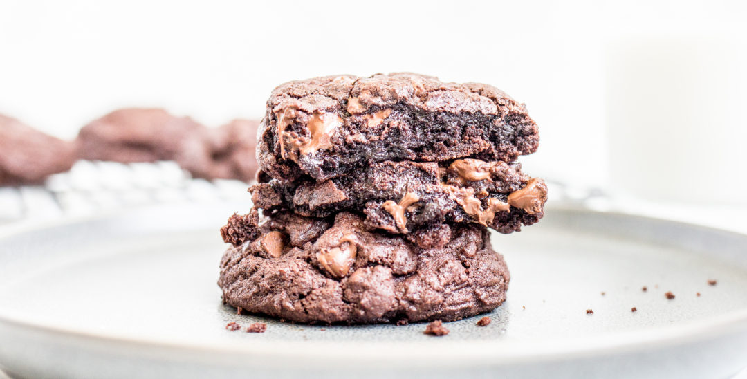 Double Chocolate Levain Cookies