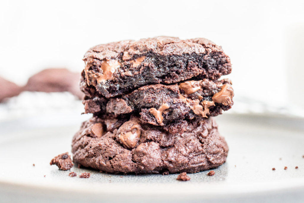 Double Chocolate Levain Cookies