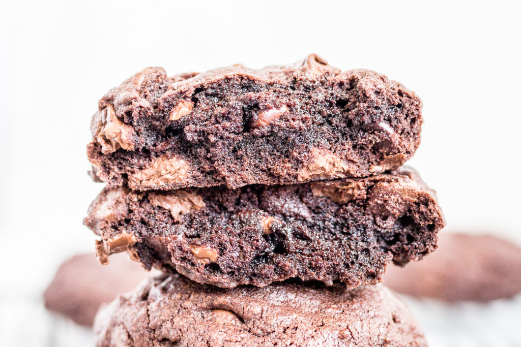 Double Chocolate Levain Cookies