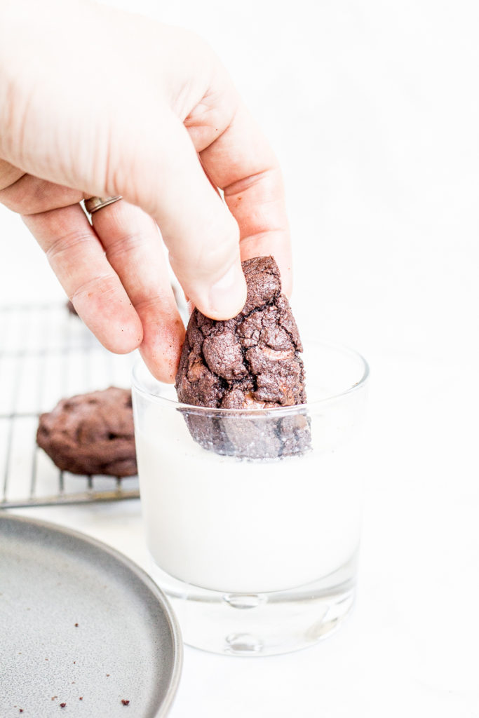 Double Chocolate Levain Cookies