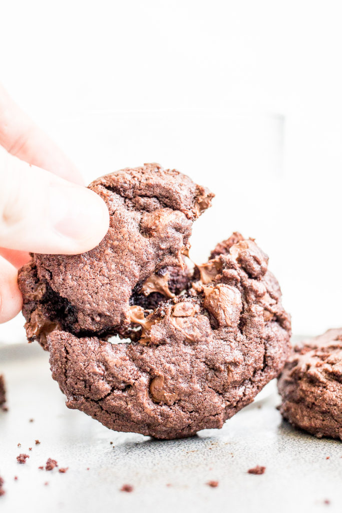 Double Chocolate Levain Cookies