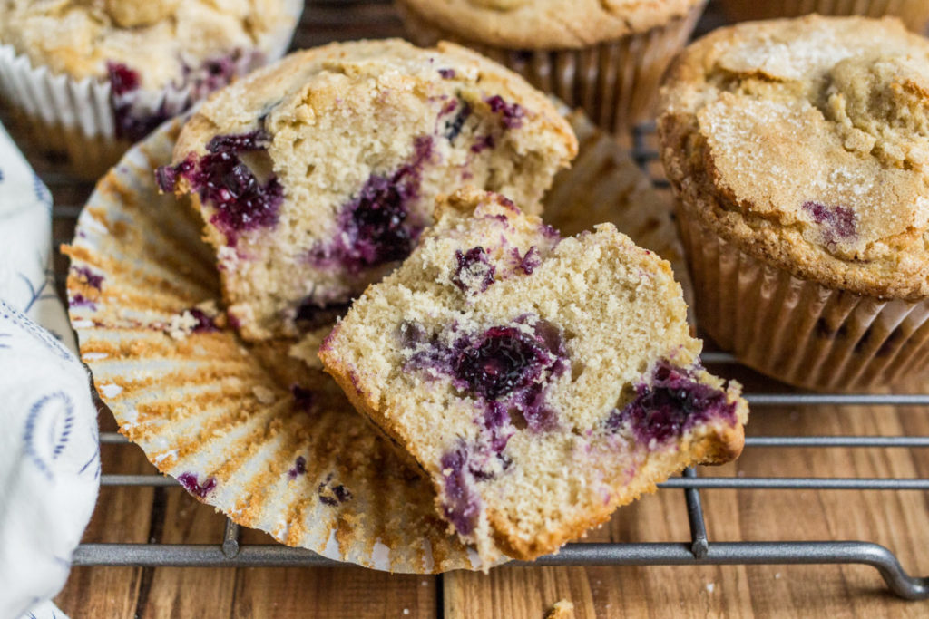 blueberry muffins