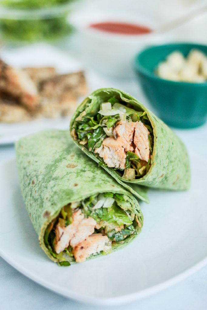 buffalo chicken wraps