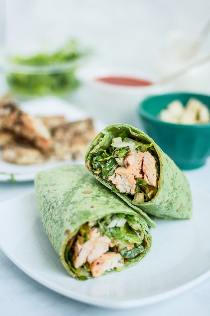 buffalo chicken wraps