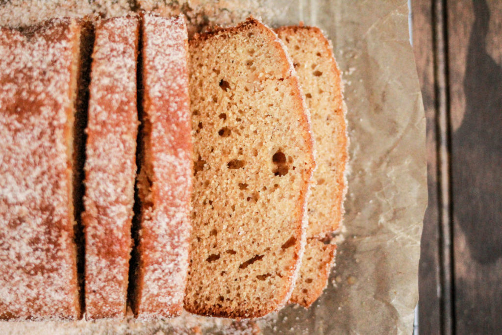 Apple Cider Doughnut Loaf Cake