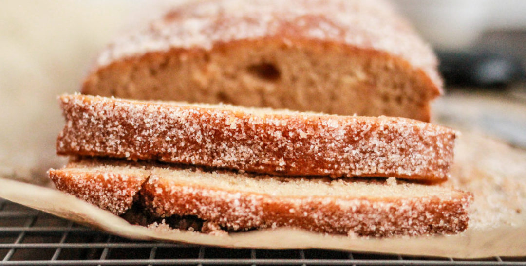 Apple Cider Doughnut Loaf Cake