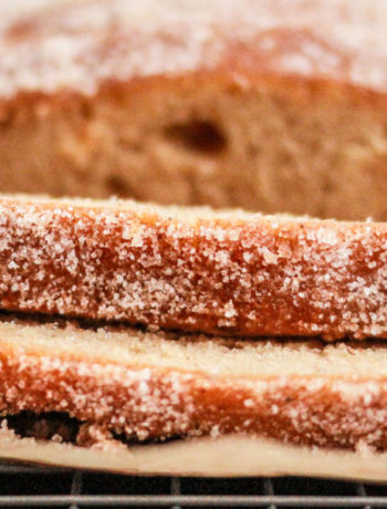 Apple Cider Doughnut Loaf Cake