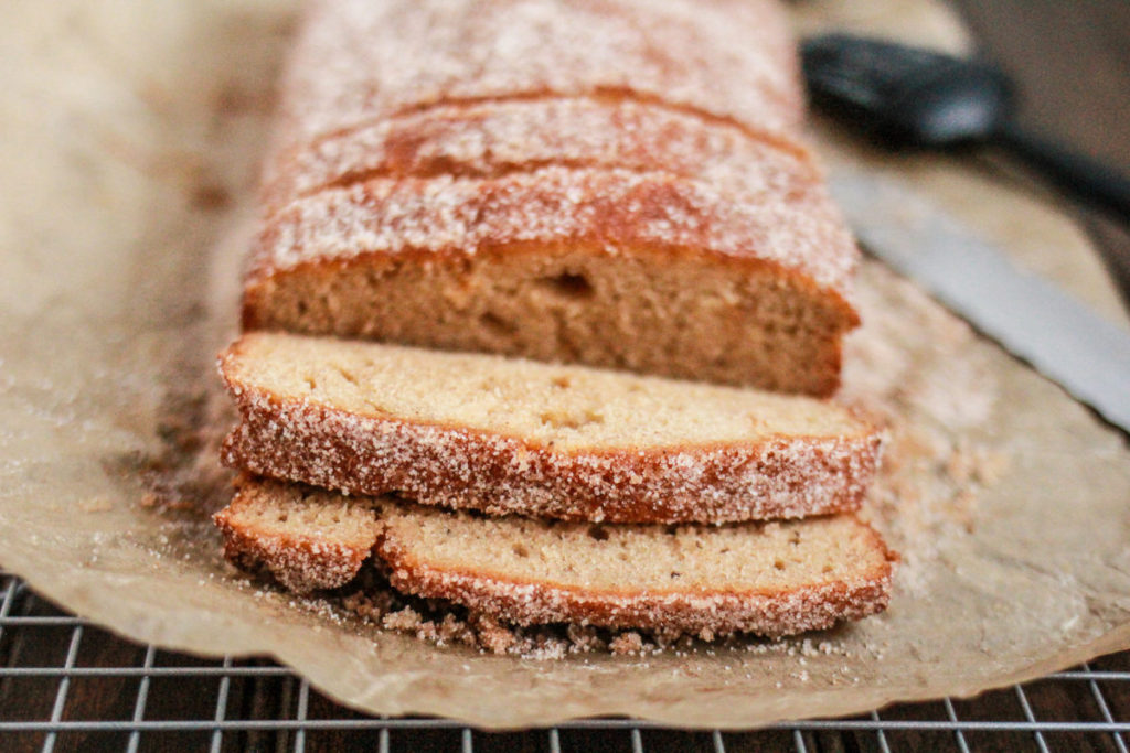 Apple Cider Doughnut Loaf Cake