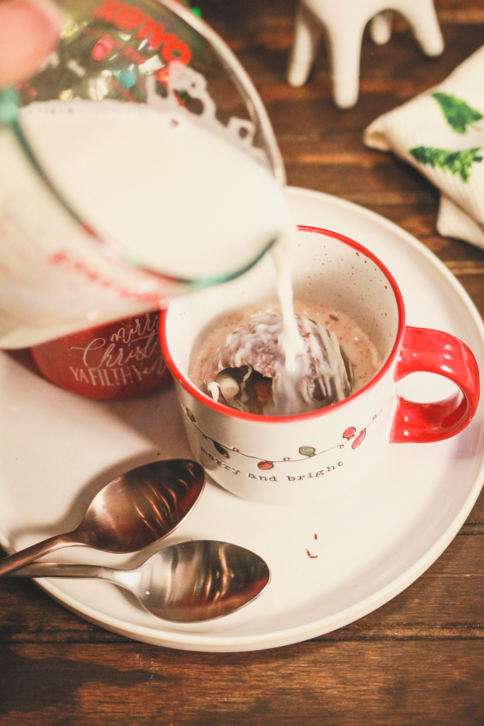 hot chocolate bomb