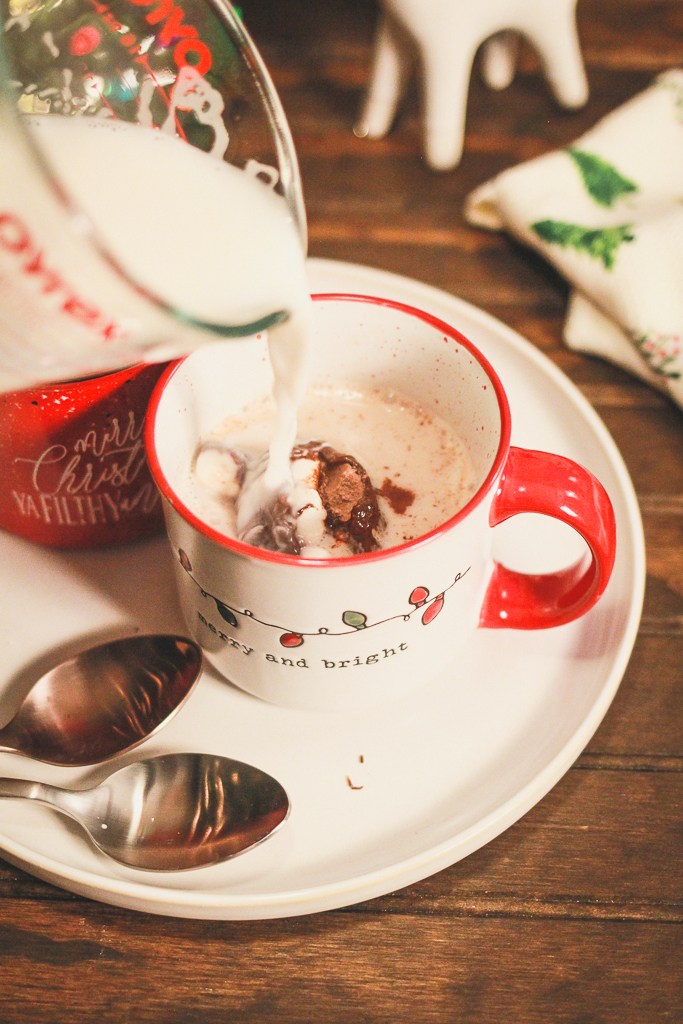 hot chocolate bomb