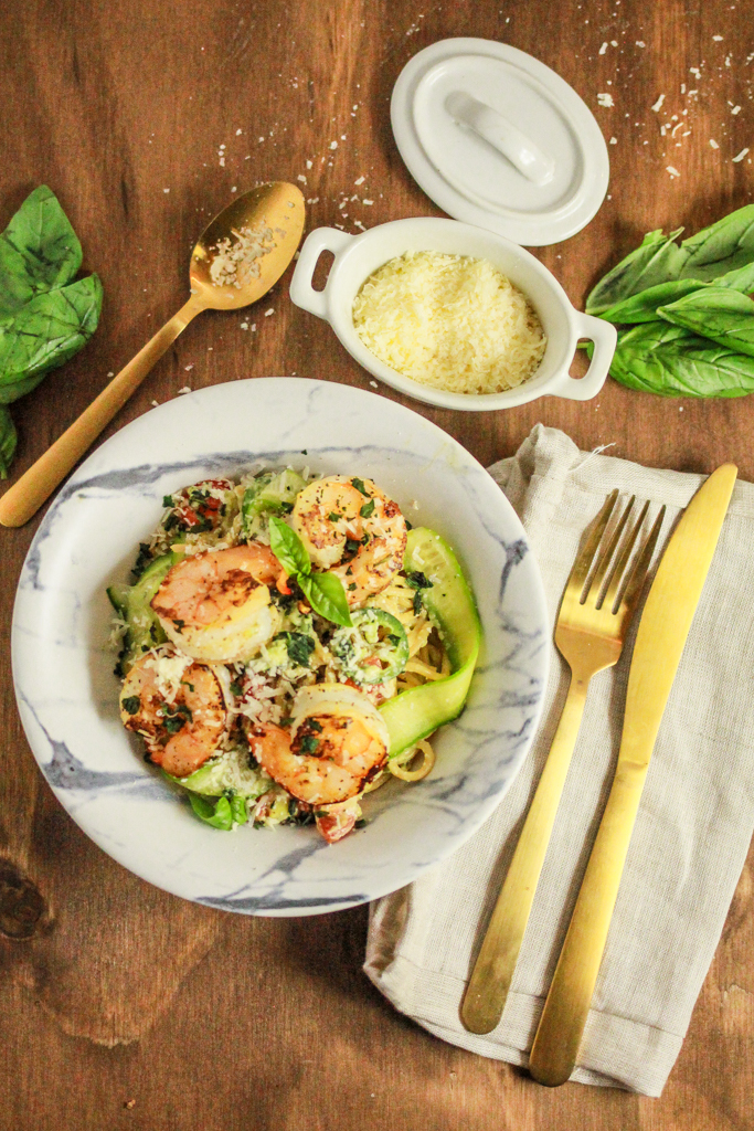 Grilled Shrimp Pasta Salad