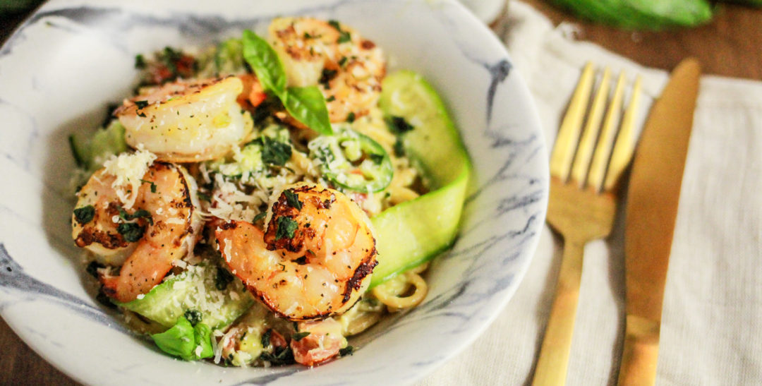 Grilled Shrimp Pasta Salad