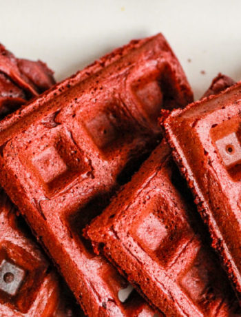 Red Velvet Waffles