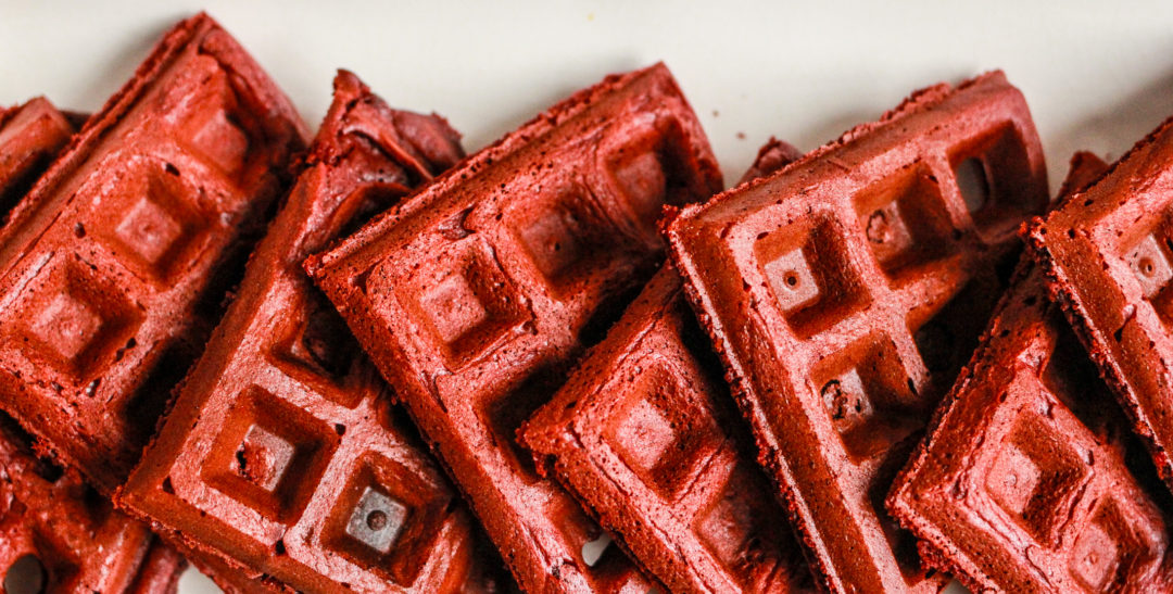 Red Velvet Waffles