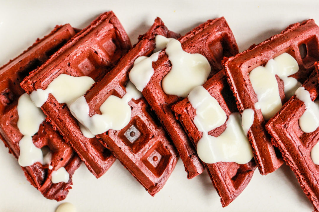 Red Velvet Waffles