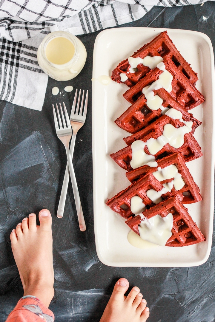 Red Velvet Waffles