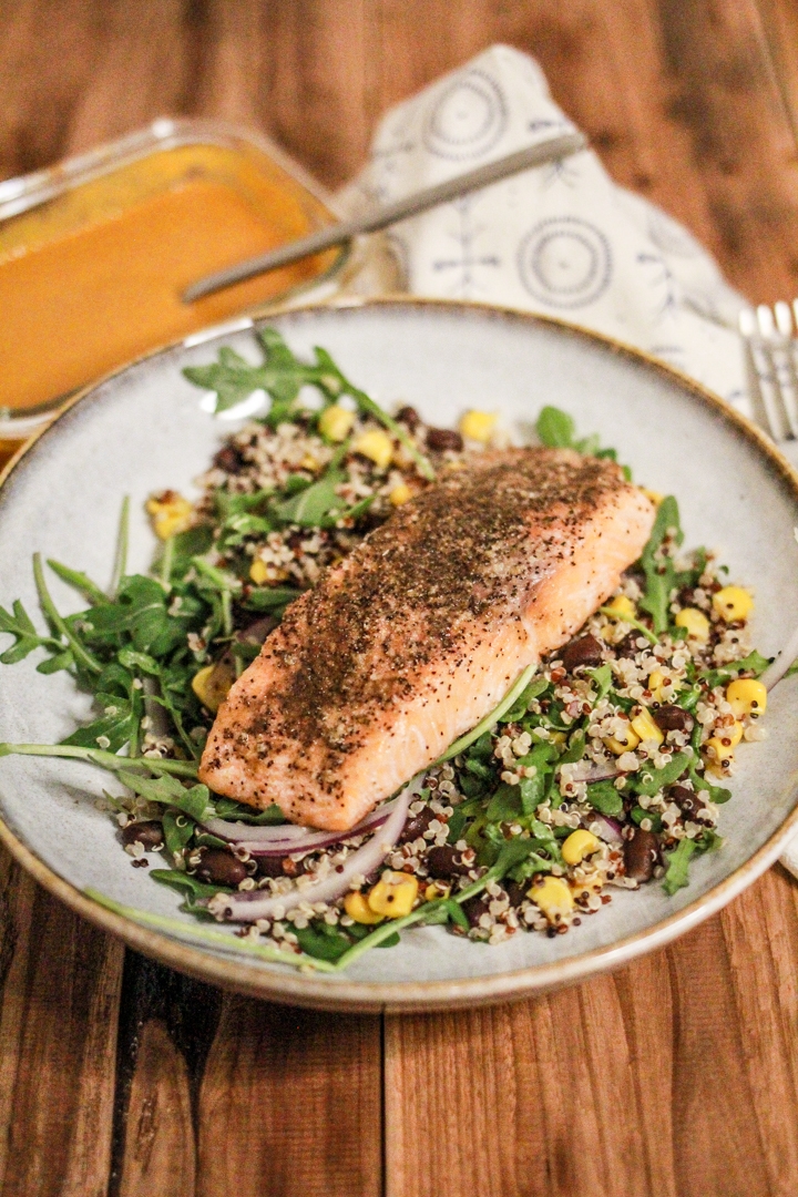 Salmon Quinoa Salad