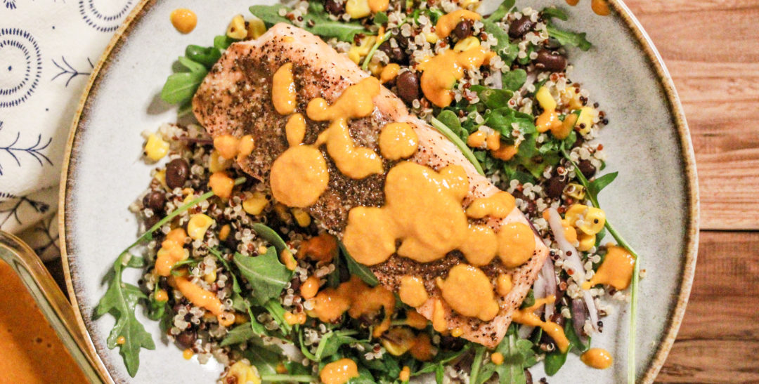 Salmon Quinoa Salad