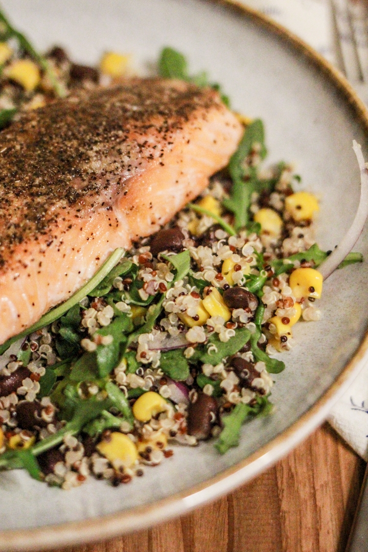 Salmon Quinoa Salad