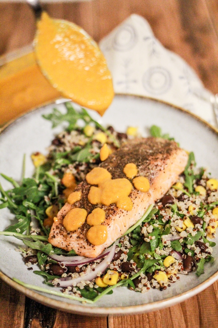 Salmon Quinoa Salad