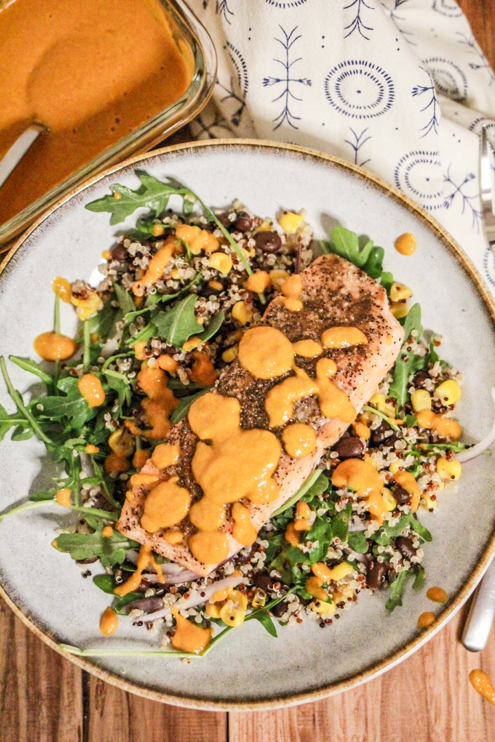 Salmon Quinoa Salad