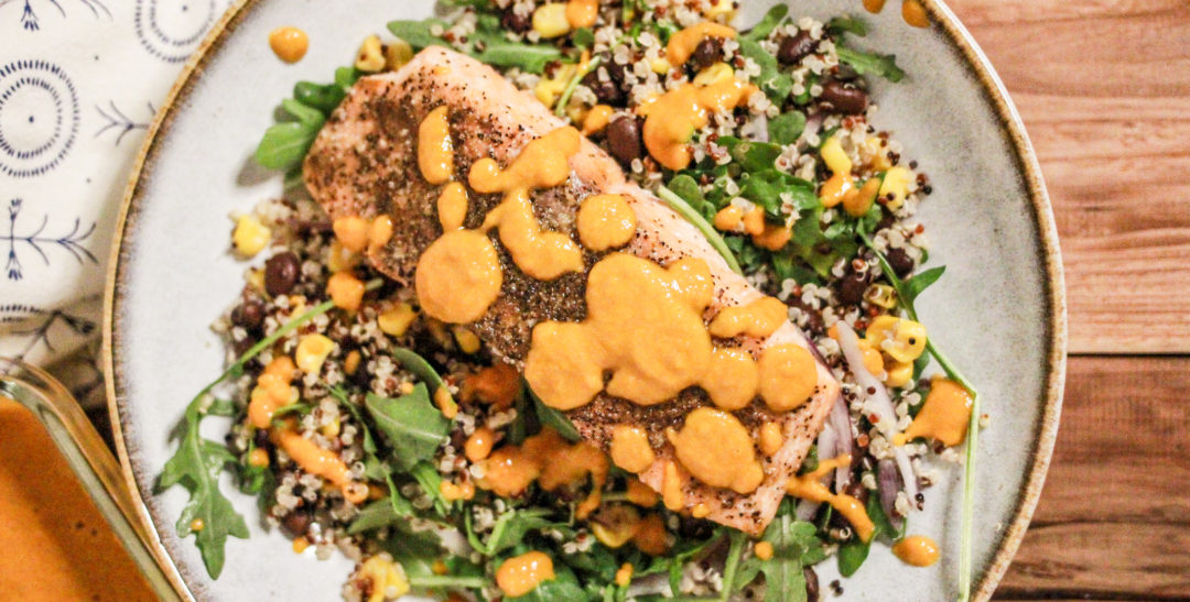 Salmon Quinoa Salad