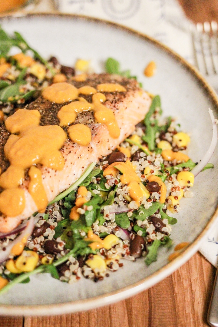 Salmon Quinoa Salad