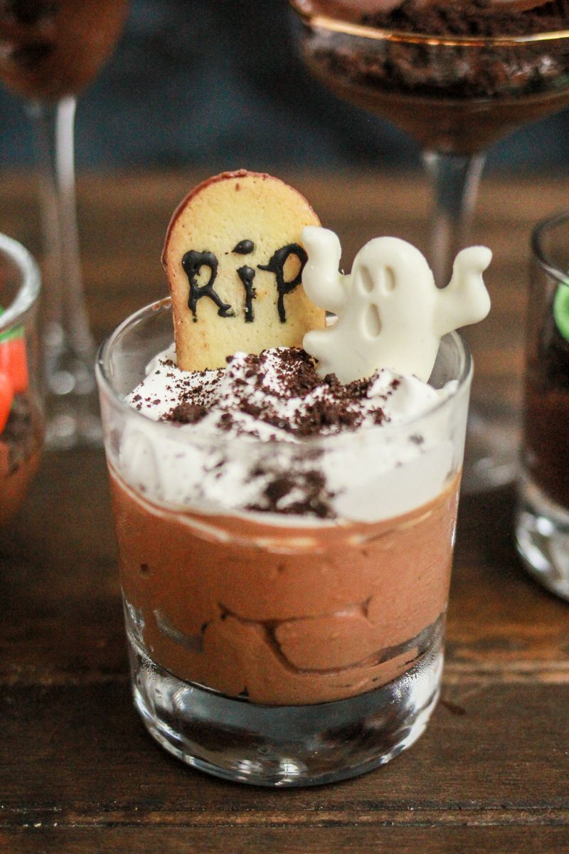 Halloween Mousse Cups