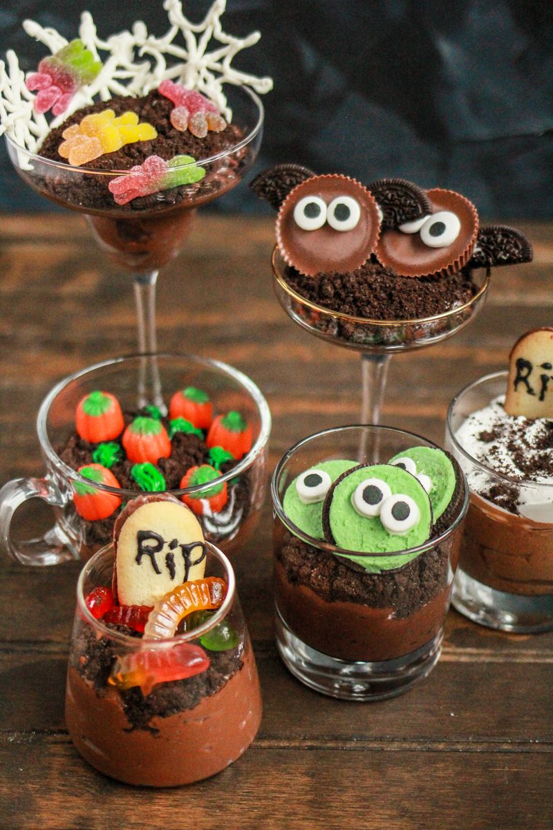 Halloween Dirt Cups