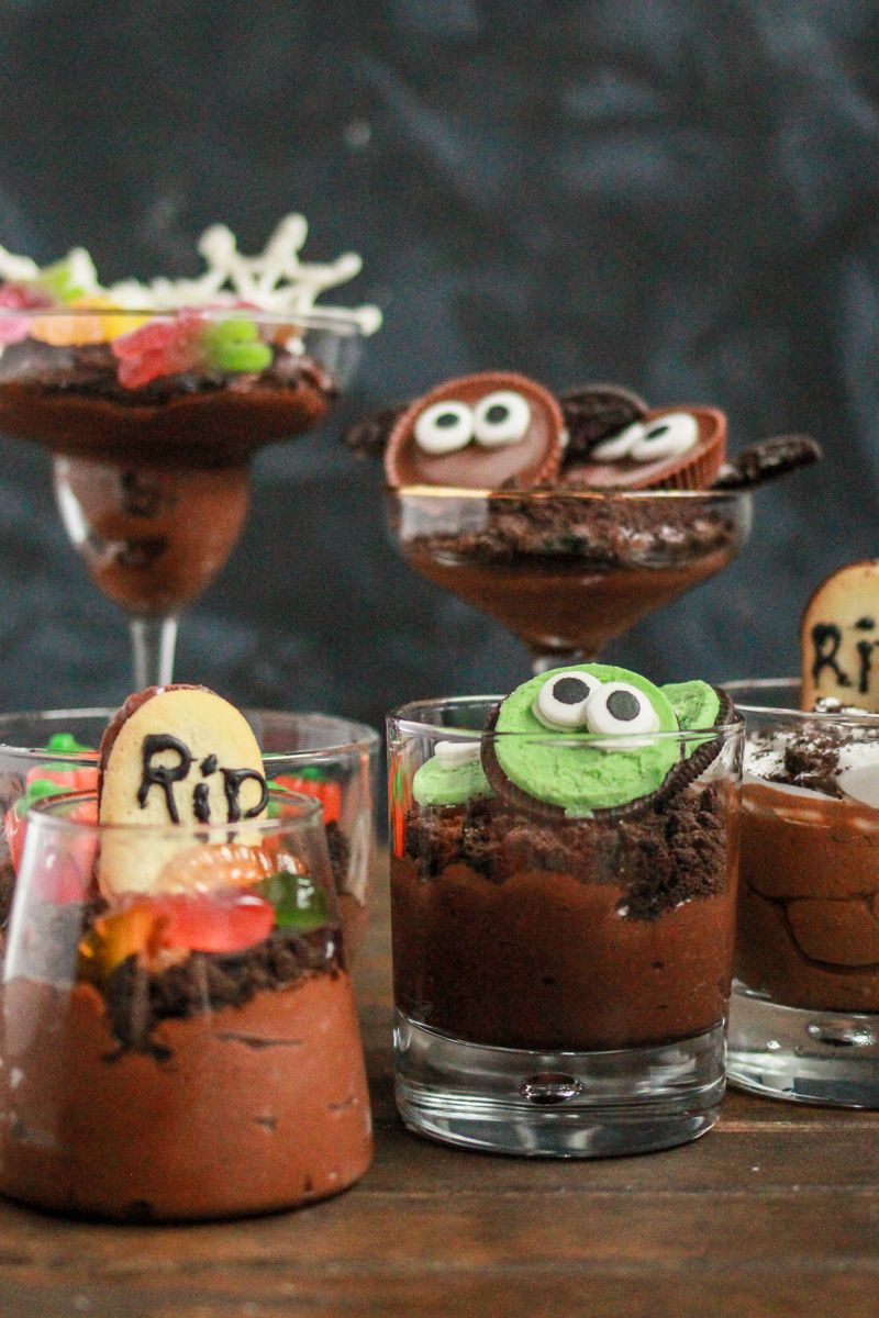 Halloween Dirt Cups