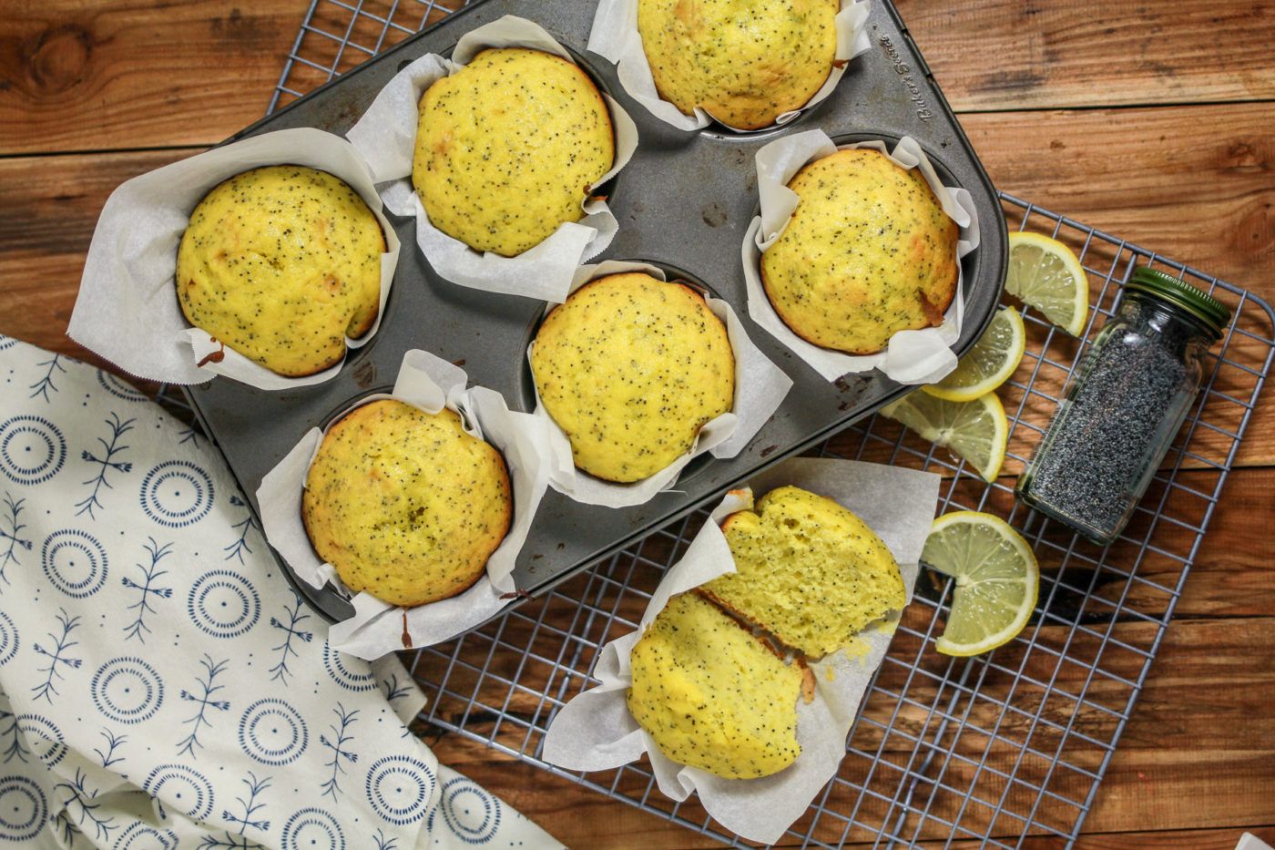 Lemon Poppyseed Muffins