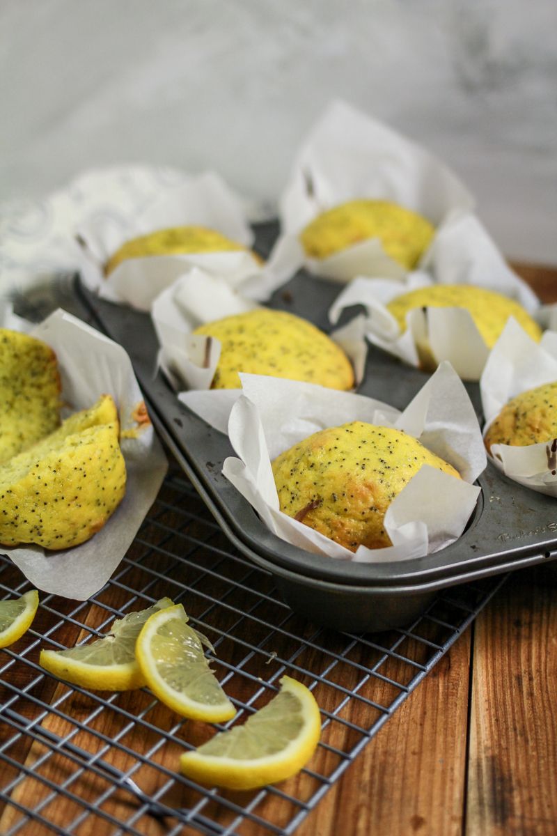 Lemon Poppyseed Muffins