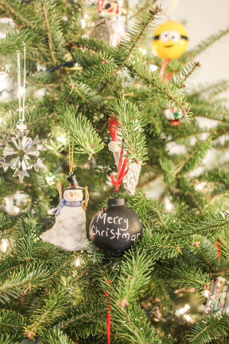 DIY Chalkboard Ornament