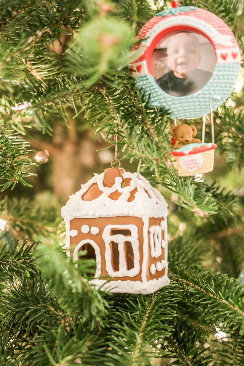 gingerbread house ornament