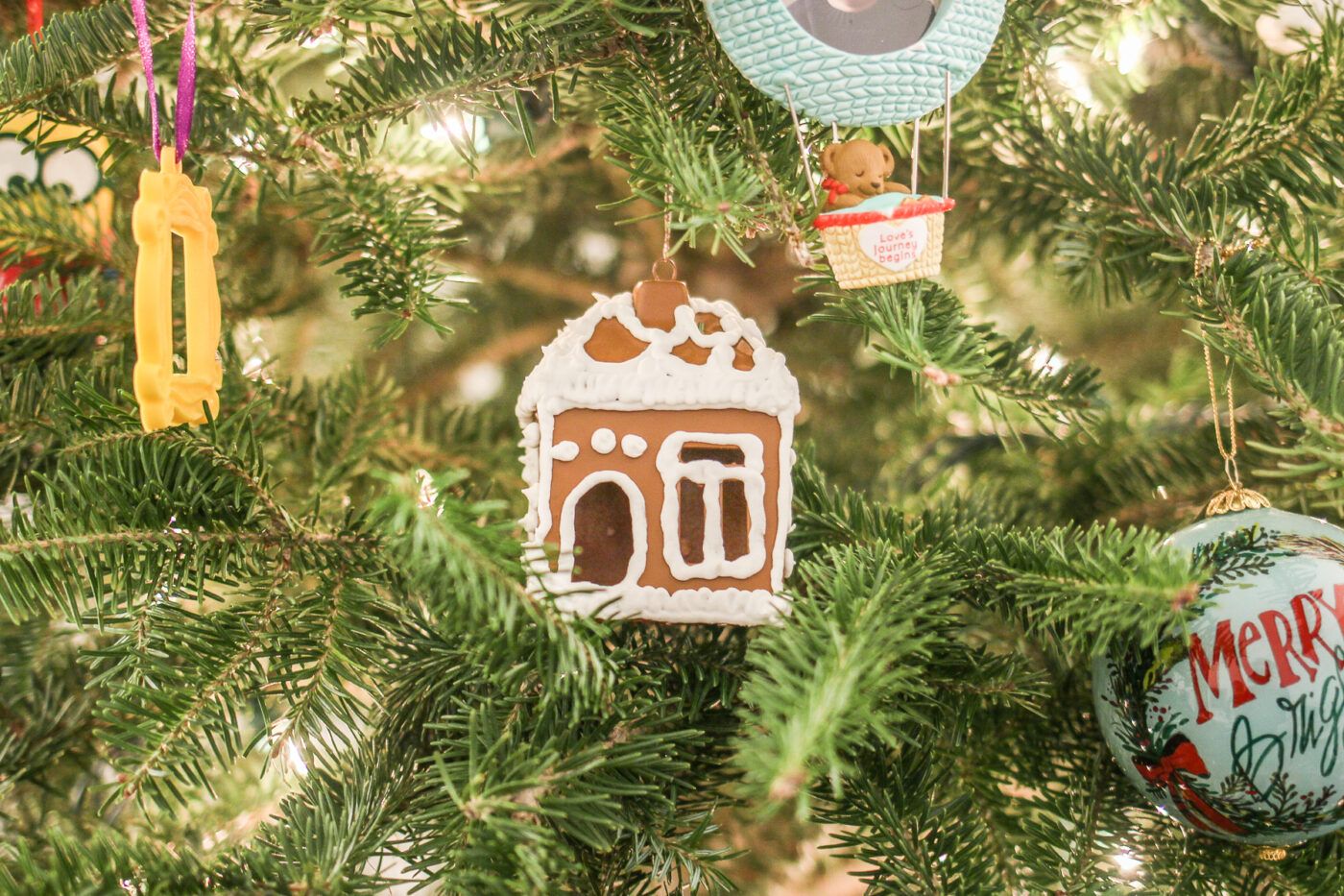 gingerbread house ornament