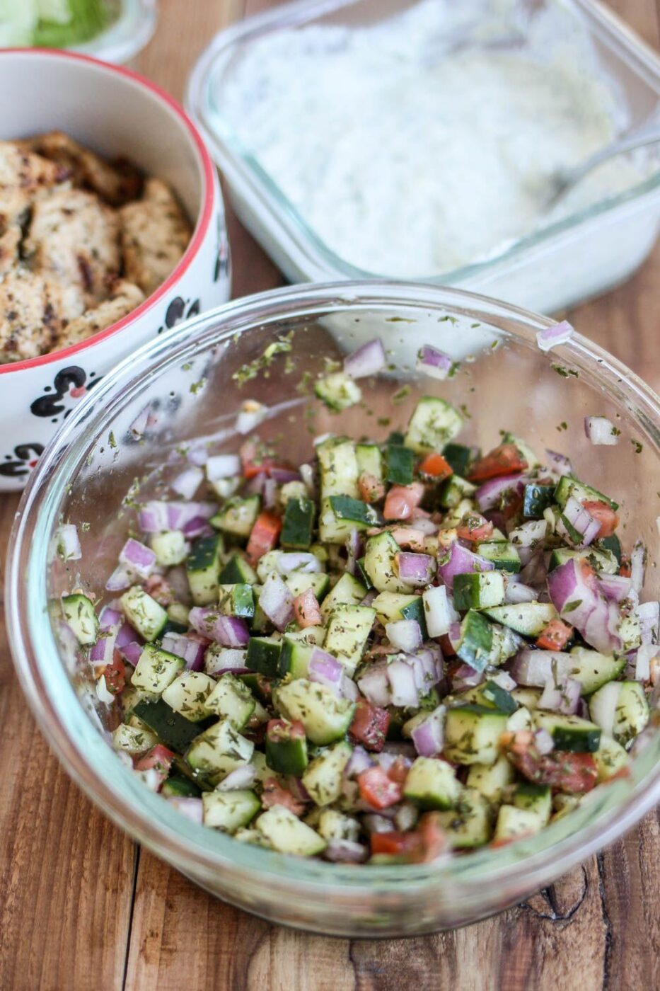 Chicken Gyro Bowls