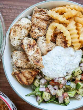 Chicken Gyro Bowls